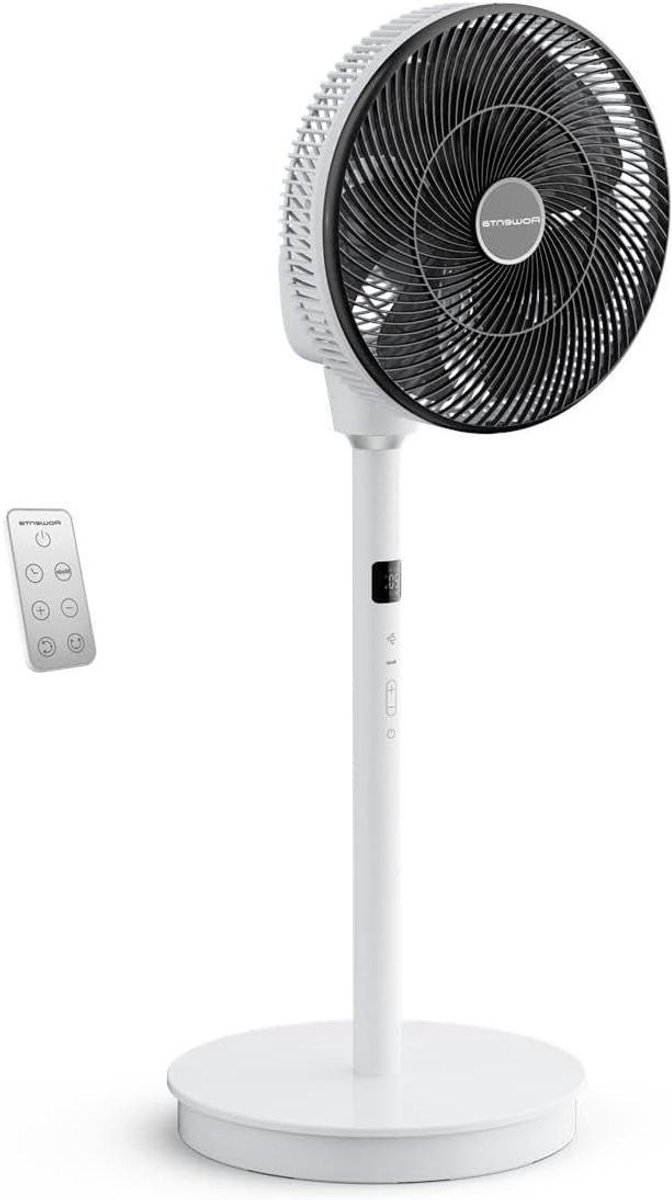 Ventilator - Stille Ventilator - Intensieve Verkoeling - 20 dB Geluidsniveau - 25m Bereik - Wit