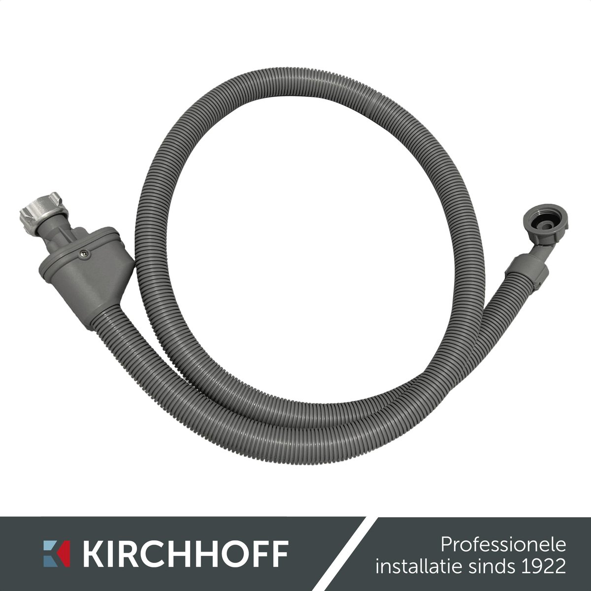 KIRCHHOFF Aanluiting Slang Voor Wasmachine Met Veiligheidsventiel - 3/4"BI x 3 m x 3/4"BI - 10bar/90°C