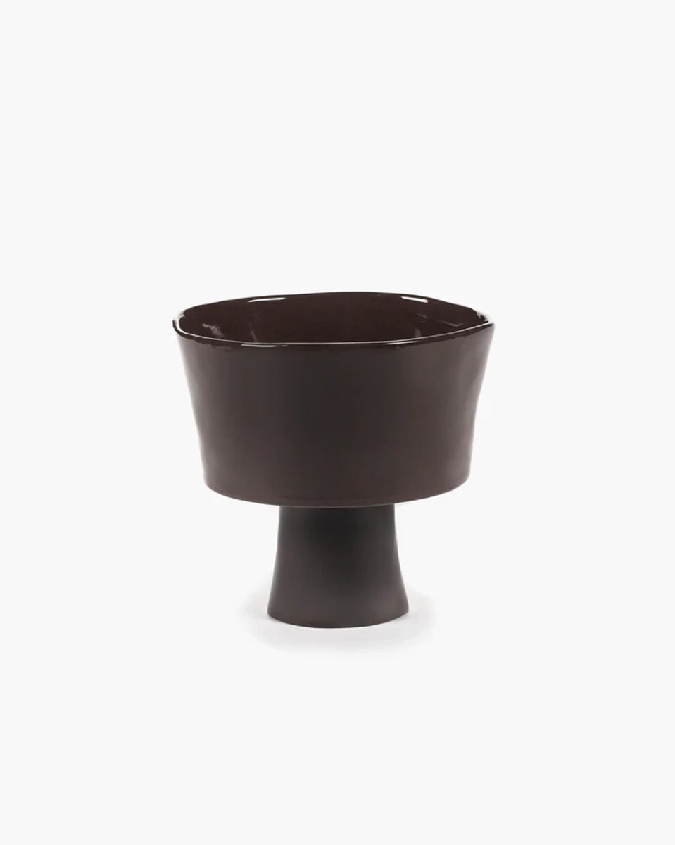 Serax La Mère By Marie Michielssen Serveerschaal Ø30,5 Dark Brown