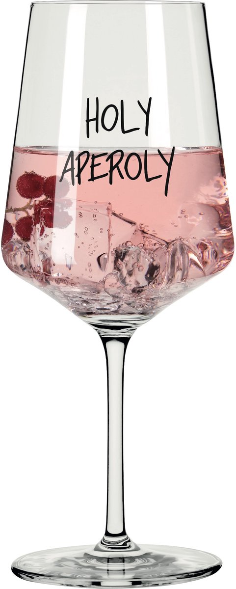 Ritzenhoff Cocktailglas - Holy Aperoly Design - Kristalglas - 544 ml - Aperol Spritz Glas - Geschikt voor de Vaatwasser - Made in Germany
