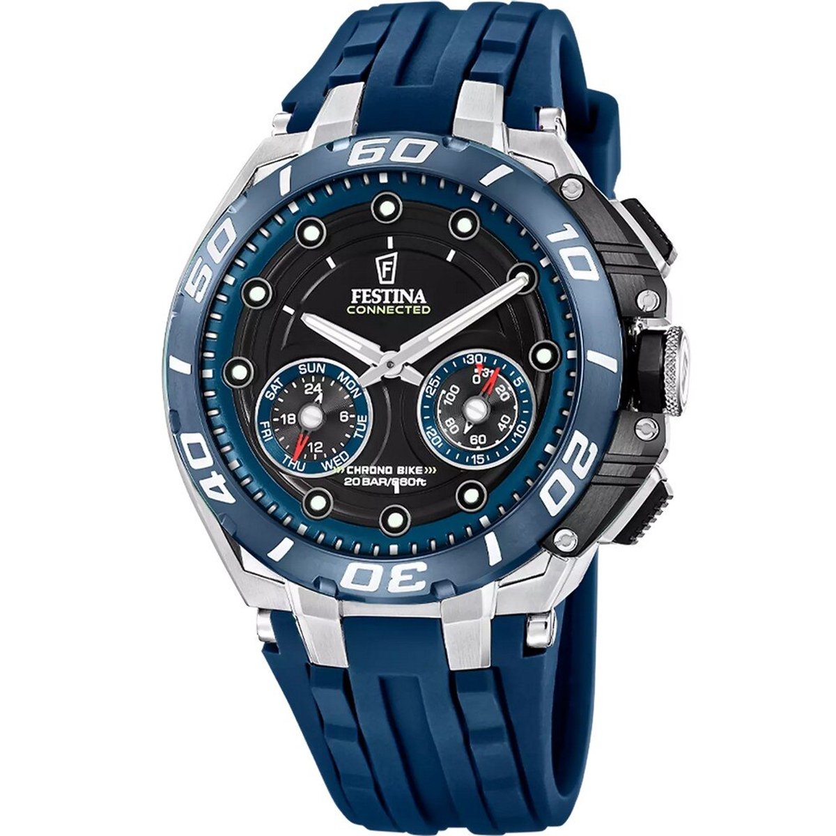 Festina - F20763-1 - Hybride Horloge - Heren - Kwarts - Chronograph - Chrono Bike