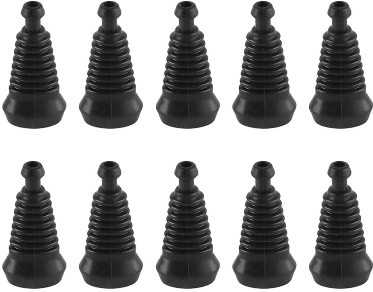 Allecto - siliconen beschermhoes - waterdicht en stofdicht - 3-gats ontwerp - draadconnector - bescherming tegen vuil en vocht - geschikt voor dive...