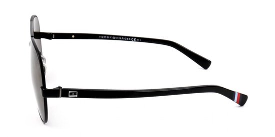 Tommy Hilfiger TH 1921/RE/S 003/IR Zonnebril - Dames - Heren - Zwart van Merkloos — afbeelding 2