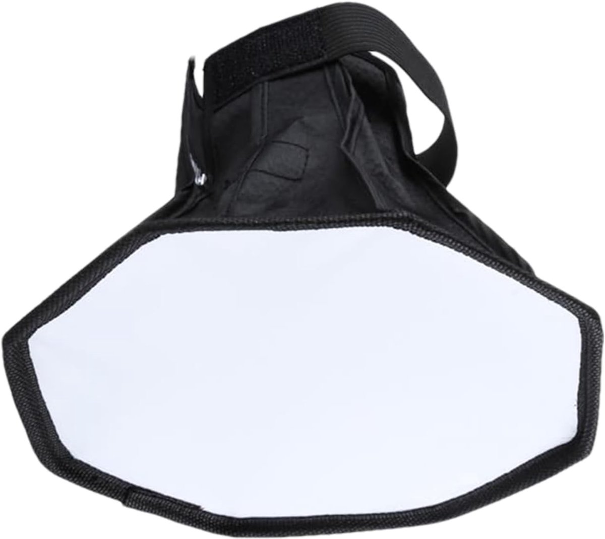 Flitsdiffusor - Lichtverstrooier - Portretfotografie - Opvouwbaar ontwerp - Ca. 20x30cm - Wit