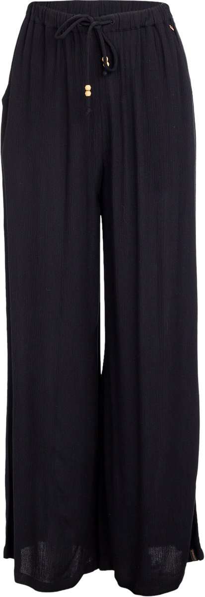 Brunotti Pantella Broek Dames 100% Viscose High Waist Fit Loose Fit XS Zwart