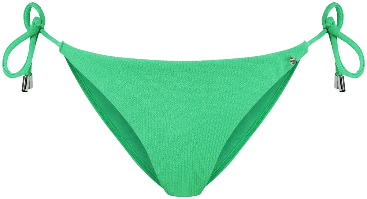 Beachlife mid waist bikinibroekje in de kleur groen.