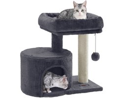 Feandrea - Krabpaal - Kattenboom - Voor Katten - Sisalstam - Met Gewatteerd Platform - Voor Kittens