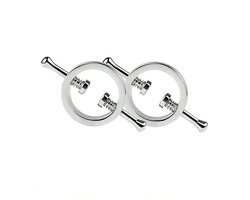 Oneay Seksspeeltjes voor stellen, 1 paar tepelstimulatoren, verstelbare clips, metalen tepelklemmen, seksspeeltjes voor volwassenen.