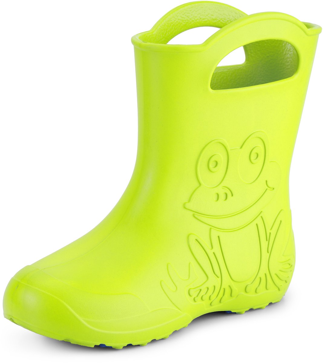 Ladeheid LA-CA-FrogWomen Dames Regenlaarzen - Rubber Laarzen - EVA - Kikker - Limoen - 40/41