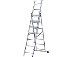 Kastom VHR3X8 Serie - Aluminiumladder - 3x8 Treden - 150KG