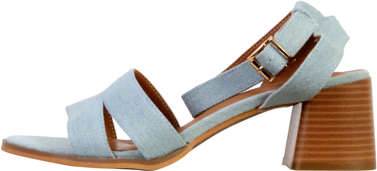 Sandalen met hak