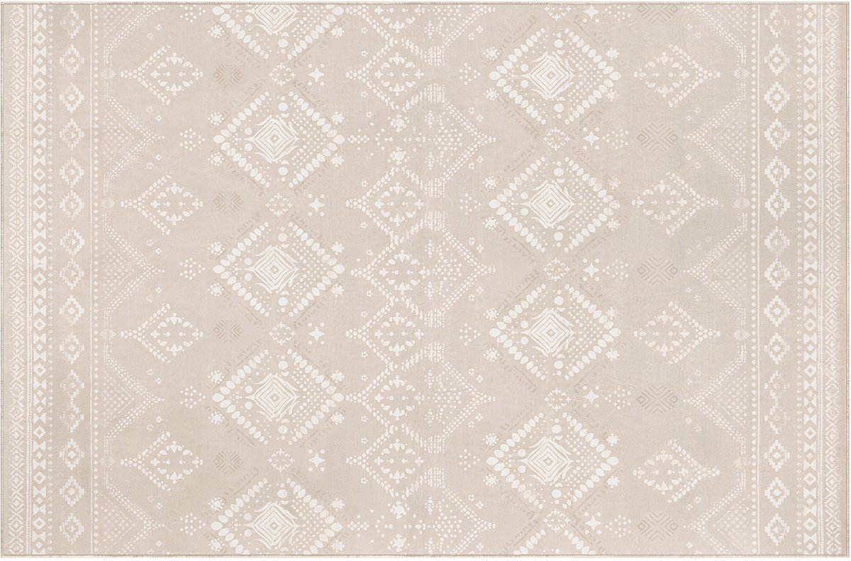 SONGMICS HOME - Tapijt - Vloerkleed voor Woonkamer Slaapkamer - Antislip - Wasbaar - Zacht en Kortpolig