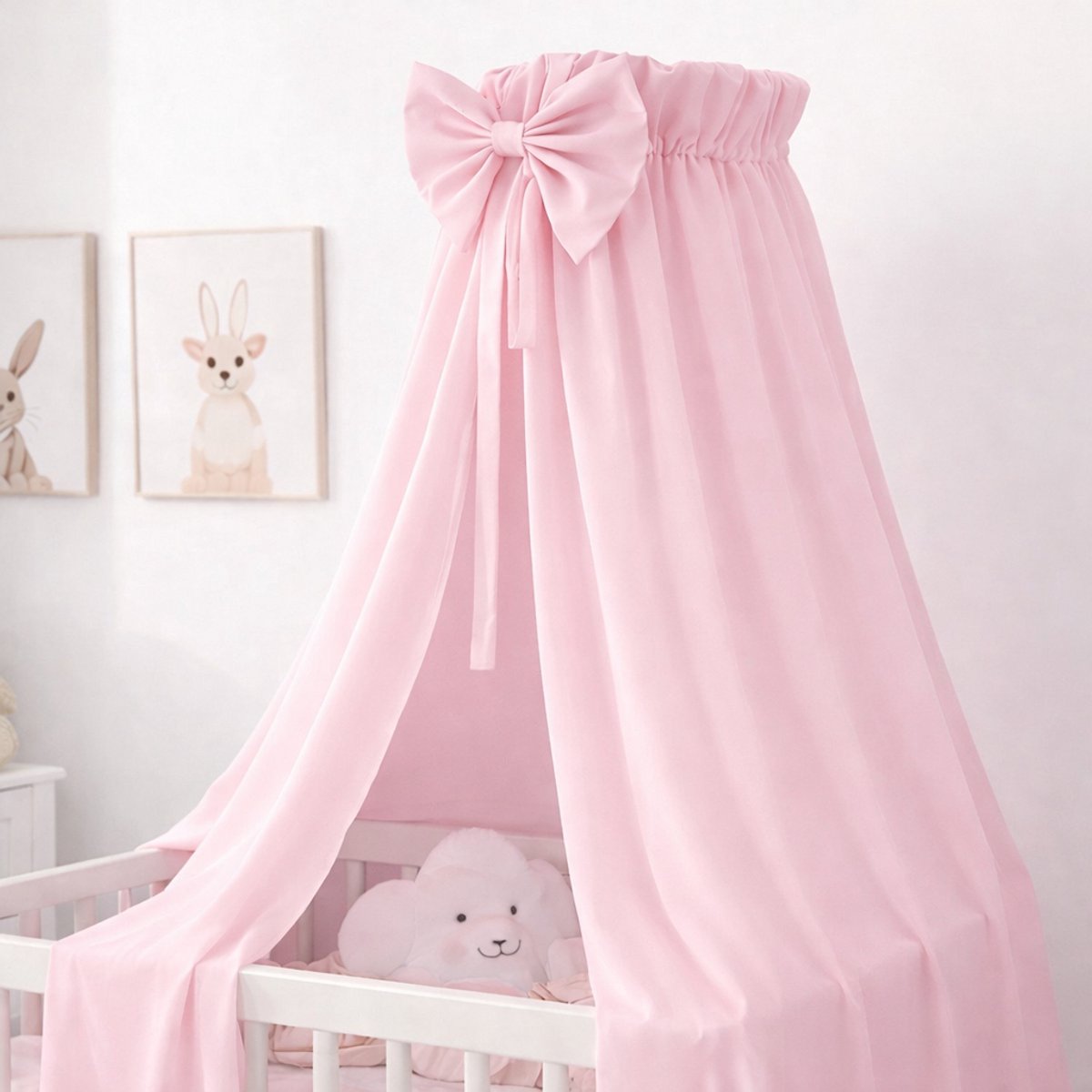 Babybam Hemeltje Roze met Strik