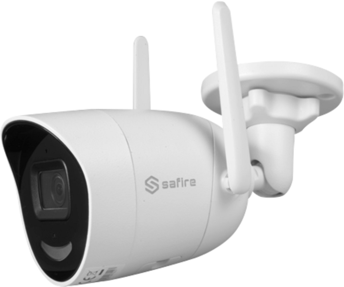 Safire SF-IPB025WHA-4PW Full HD 4MP WiFi buiten bullet camera met IR nachtzicht, 2-weg audio, WDR en microSD