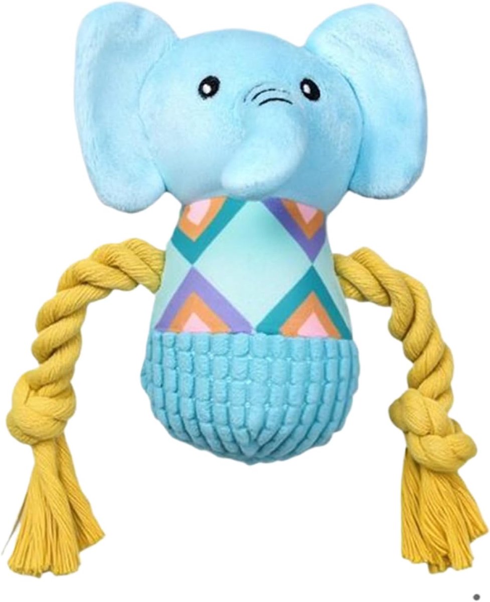 Huisdier pluche dier - Knuffeldier speelgoed - Interactief spel - Vermindert verveling - 21 x 13 x 11 cm