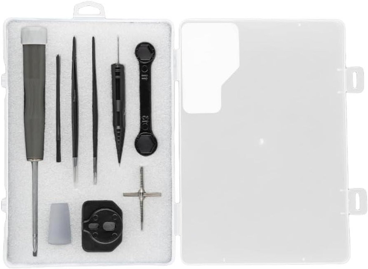 Visrol Onderhoudsset - Reparatie Kit - Visuitrusting Onderhouden - Roestvrij Staal - 19.7 x 13.3 x 1 cm