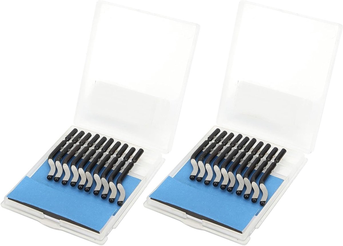 20 Stuks Vervangende Snijbladen voor Trimmen, Ideaal voor PVC, Plastic en IJzer, Perfect voor Ontbraamwerkzaamheden