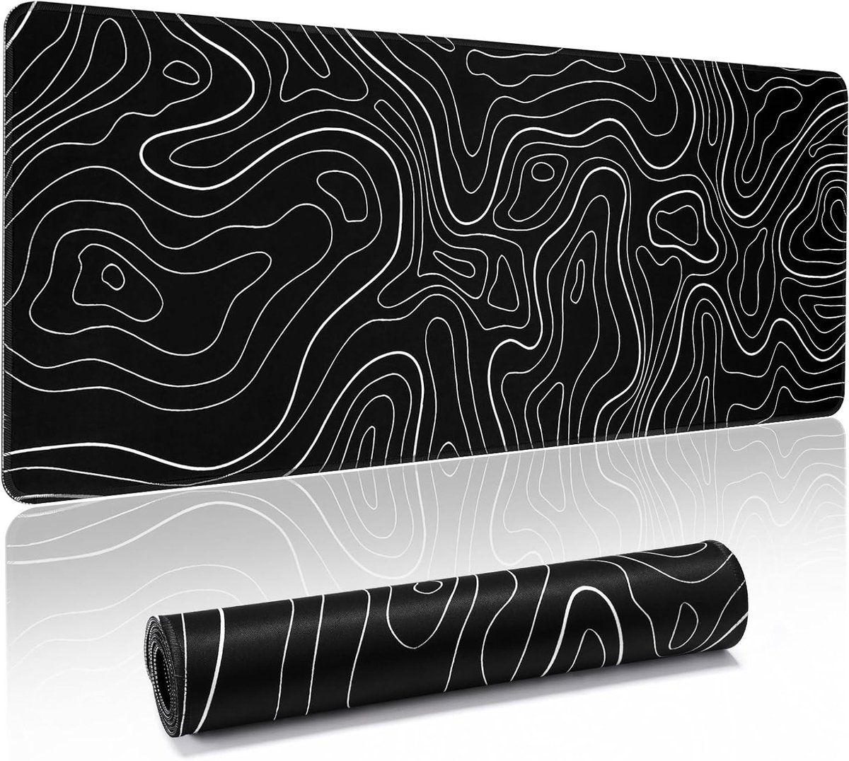 Grote Wasbare Gaming Muismat 800 x 300 mm - Antislip Toetsenbordpad voor Kantoor en Thuis