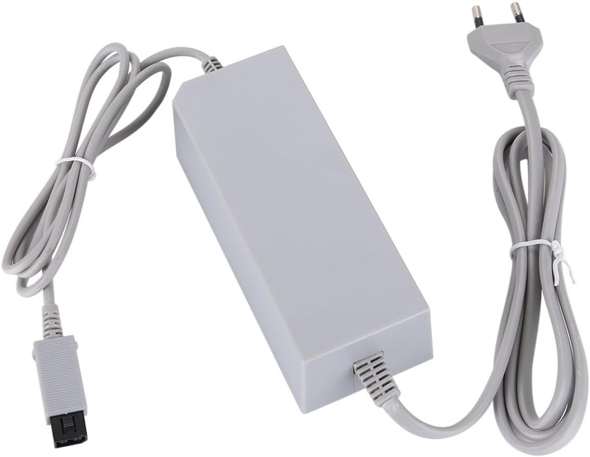 Nieuwe voedingskabel voor Wii-adapter 110-240V (EU Plug) - Duurzaam, Veilig en Betrouwbaar