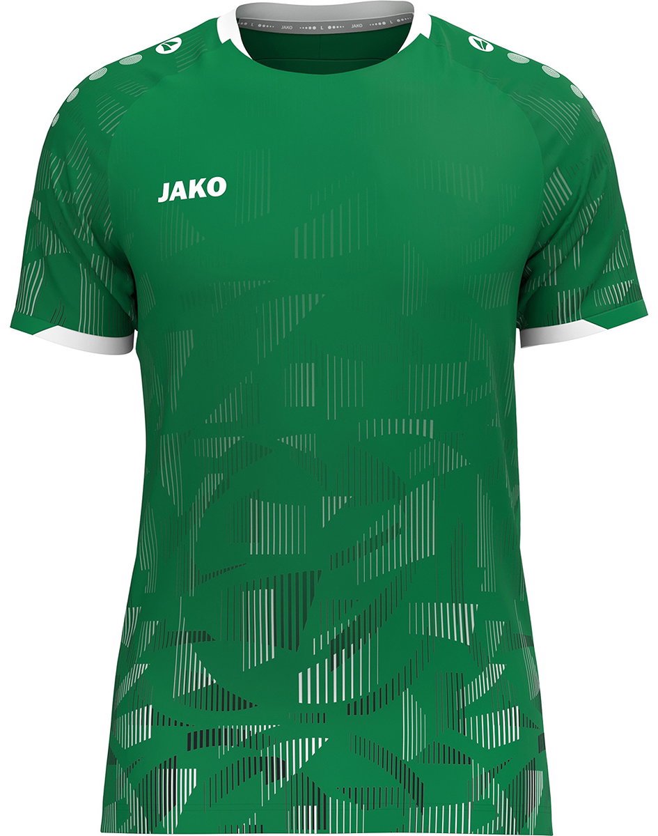 Jako Sonic Shirt Korte Mouw Kinderen - Groen / Zwart / Wit | Maat: 140
