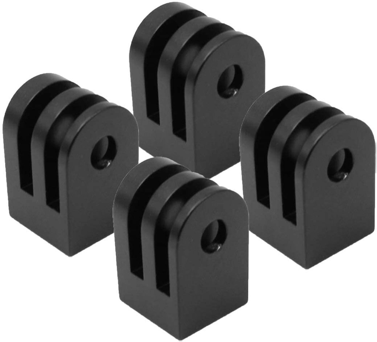 Dailygoods - Set van 4 Statief Mount Adapters voor Action Camera