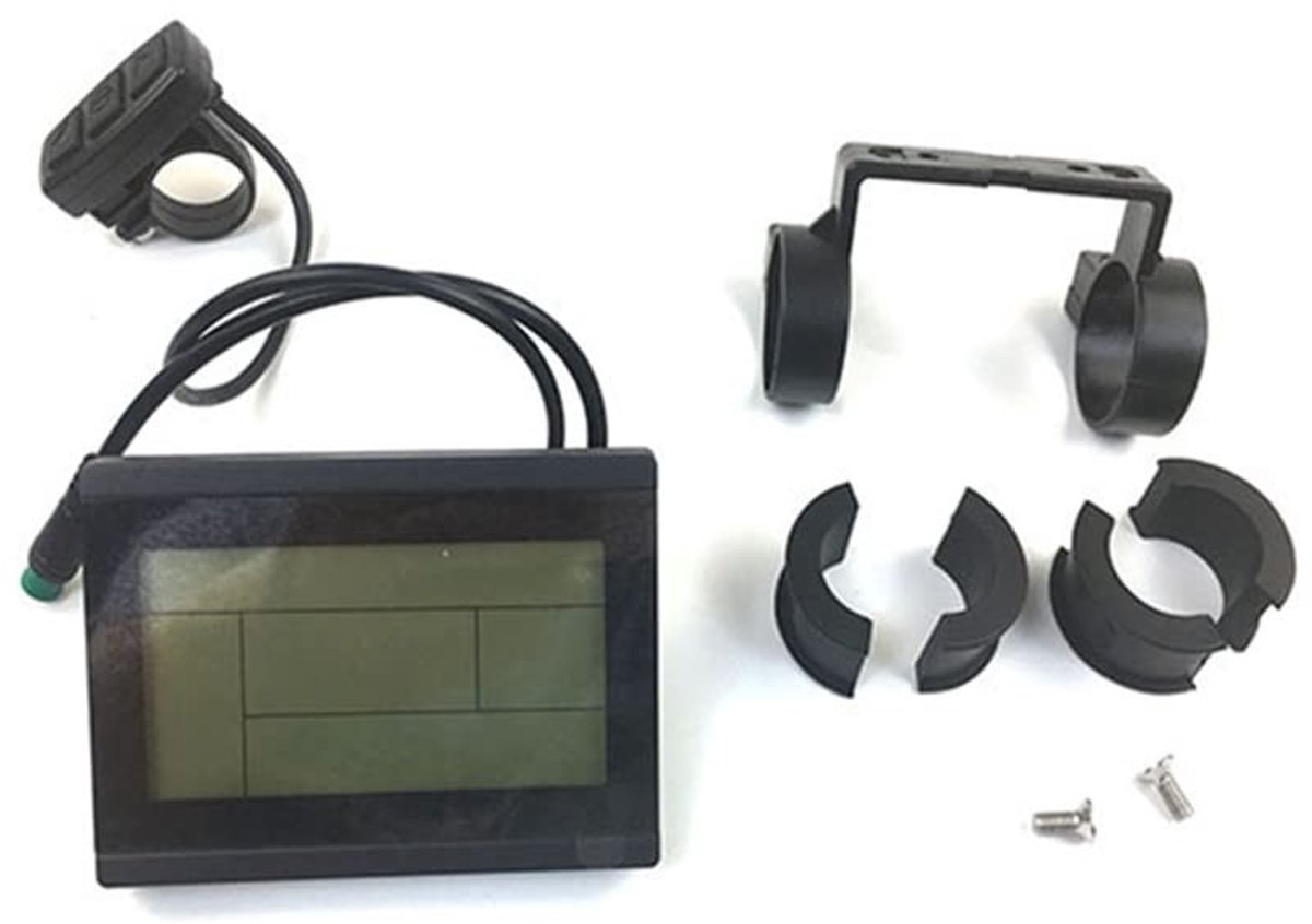 Dailygoods - Elektrische Snelheidsmeter voor E-bike KT-LCD3