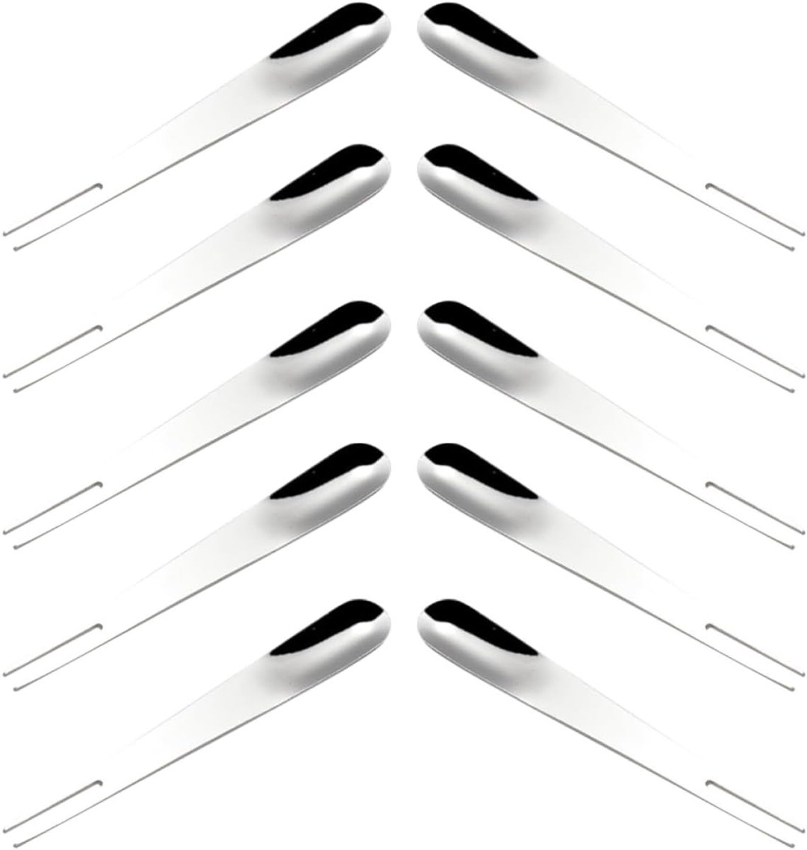 24 Stuks RVS Fruitvorken - Kleine Appetizer Vorken voor Fruit, IJs en Snacks - Ideaal voor Feestjes en Borrelplanken