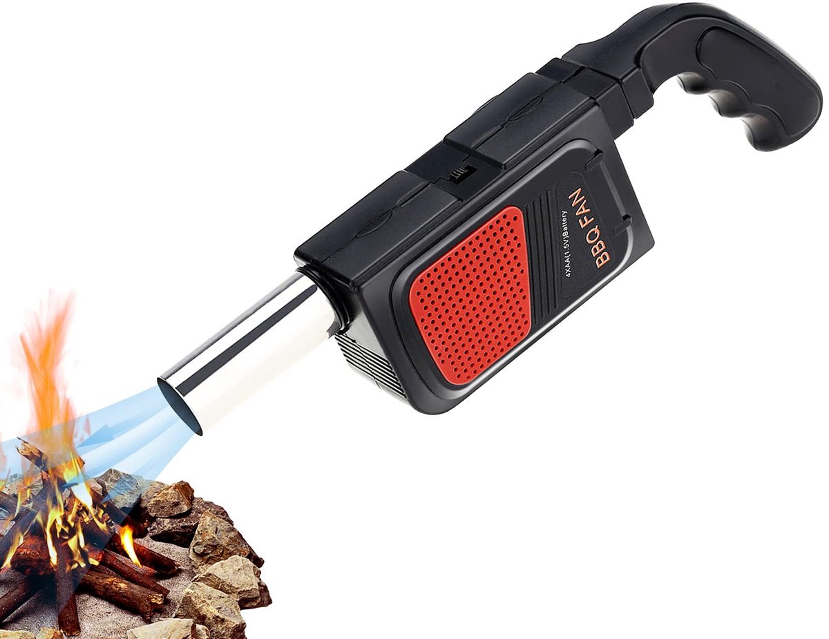 Cosensi - Dailygoods - Draagbare Elektrische BBQ Ventilator voor Kamperen en Outdoor