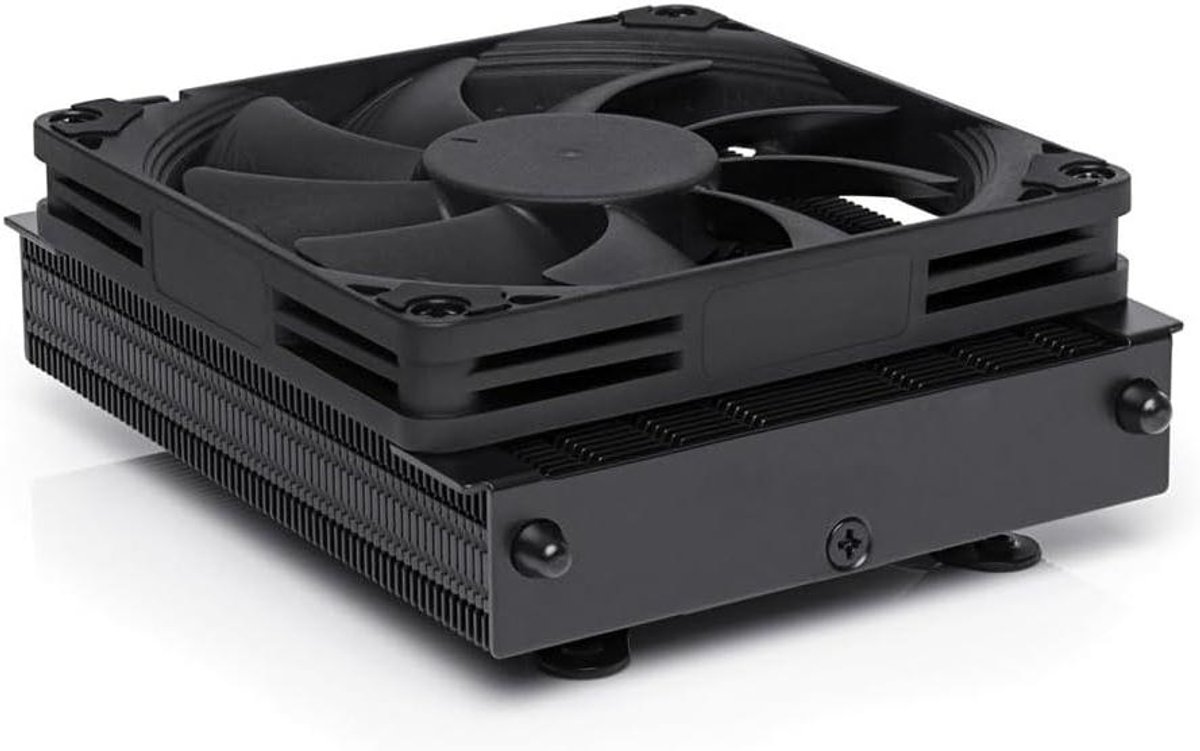 CPU Koeler Ventilator - Processor Fan - PC Koeling - 4-Pins Connector - 114 x 92 x 37mm - Zwart
