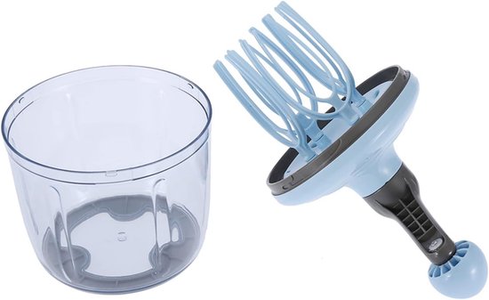 Handmixer - Eierklopper - Keukenwerk - Handmatig ontwerp - 1100ml capaciteit - Wit — afbeelding 3