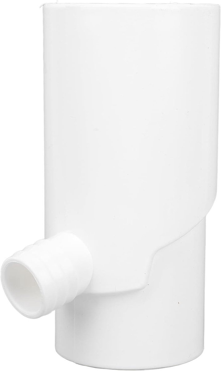 Regenwater Afleider - Regenpijp Omleider - Tuin Water Geven - Complete Set - 8 Cm Pijp - Wit