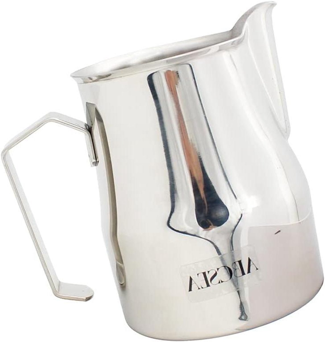 Melkkan Opschuimen - Schenkkan Koffie - Latte Art Maken - Druppelloze Uitloop - 350 ml - Zilver