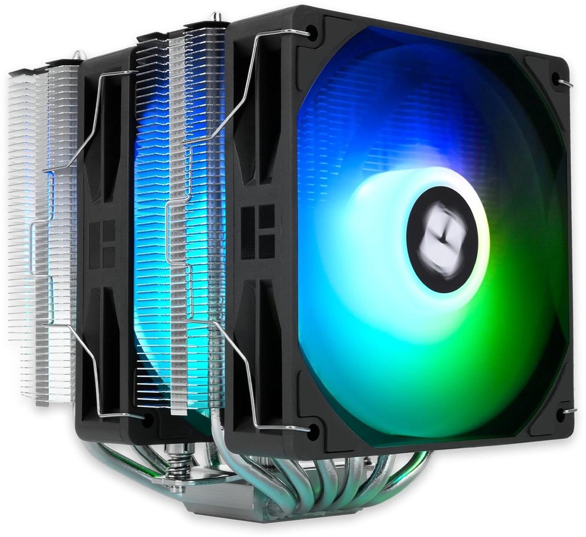 CPU Luchtkoeler - Processor Koeler - Computer Koeling - AGHP Gen 5.0 - 15.5 cm Hoog - Zwart