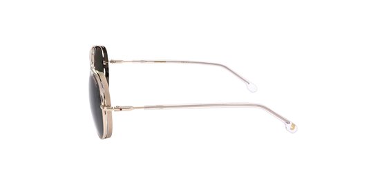 Carrera Eyewear Zonnebril 221/s Unisex Cat. 1 Rvs Piloot Goud van Merkloos — afbeelding 3