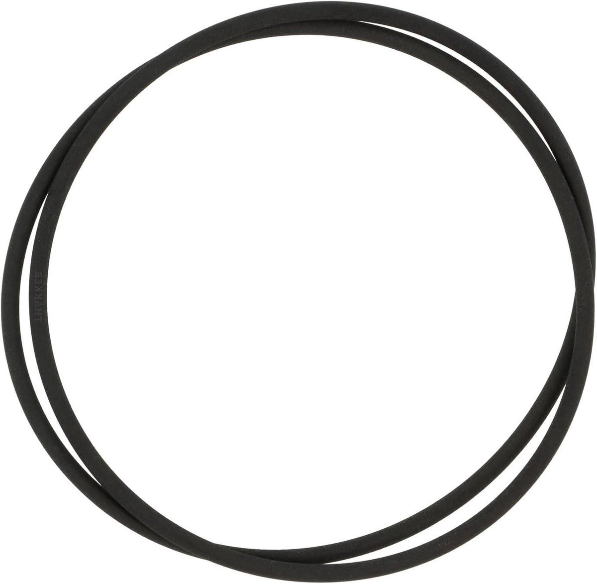Precisieriem - Aandrijfriem platenspeler - Muziek afspelen - Naadloze constructie - 14 x 8 x 0.2 cm - Zwart