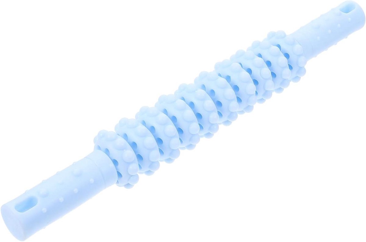 Massage Roller - Spierroller - Spierontspanning - Draagbaar Ontwerp - 38 cm - Blauw