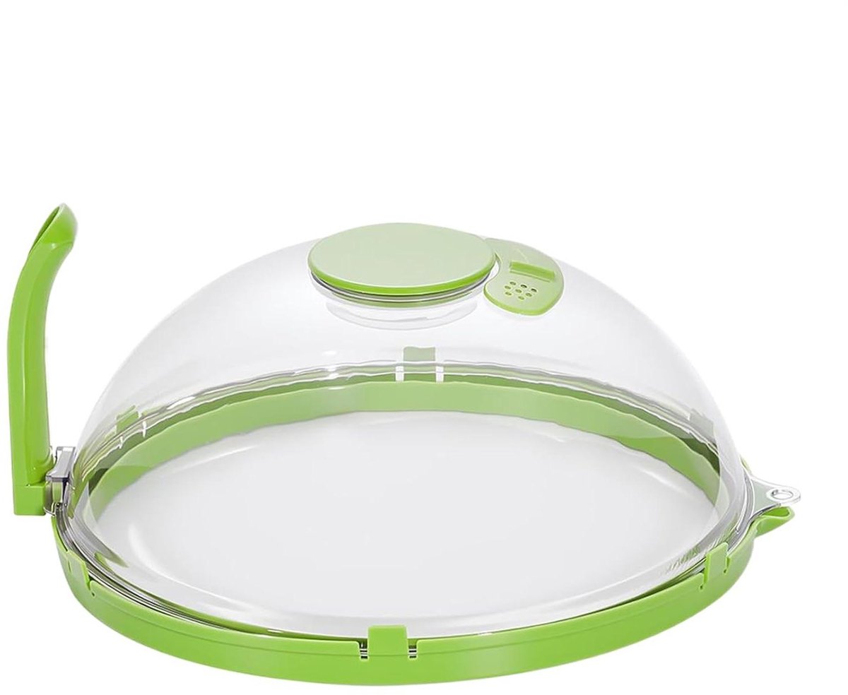 Magnetron Deksel - Voedselhoes - Schoon Houden - Hittebestendig - 26.5 cm - Transparant