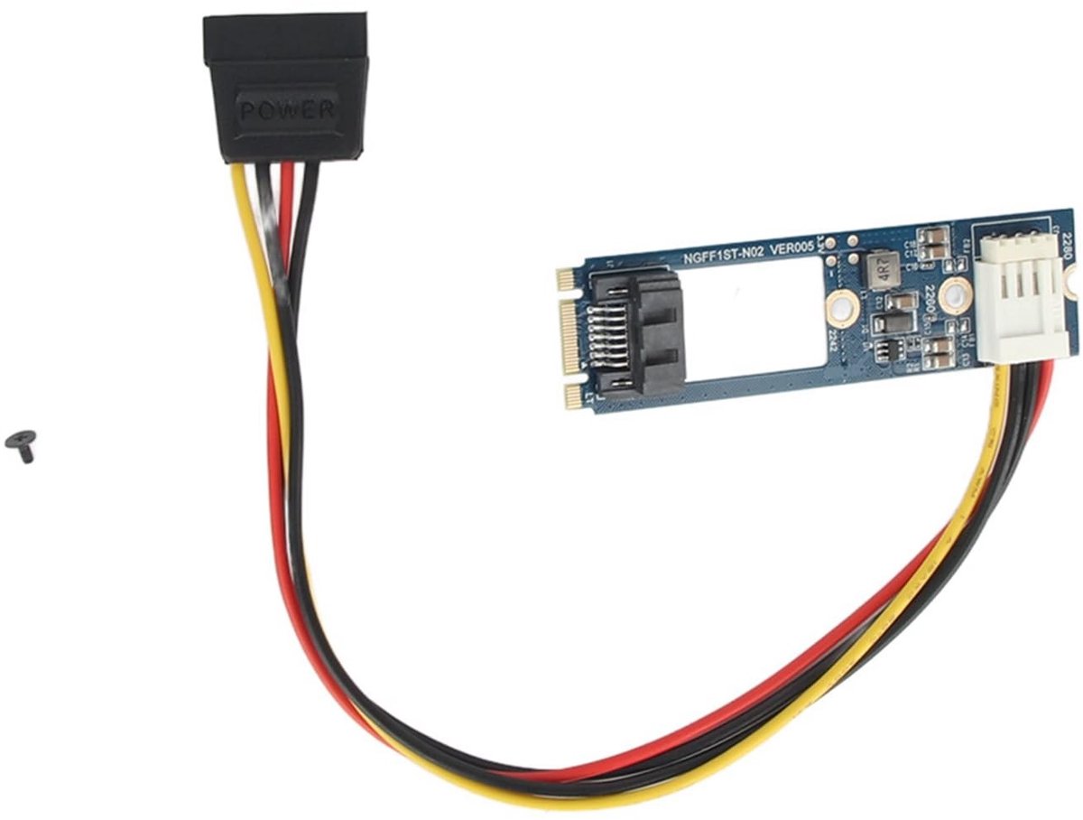 Dailygoods - M.2 naar SATA-adapter met Universele Compatibiliteit