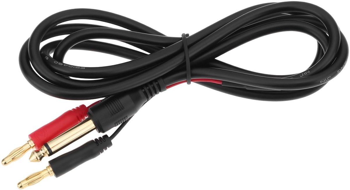Dailygoods - 1,5 m Audio Aansluitkabel 6.35mm naar Dual Banana Plug