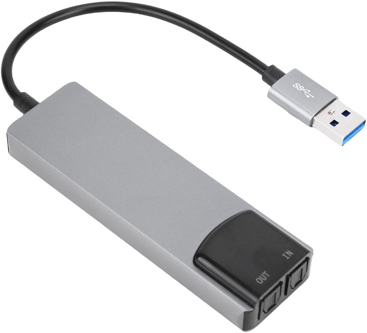 Dailygoods - Externe USB 7.1 Surround-geluidskaart voor Pc