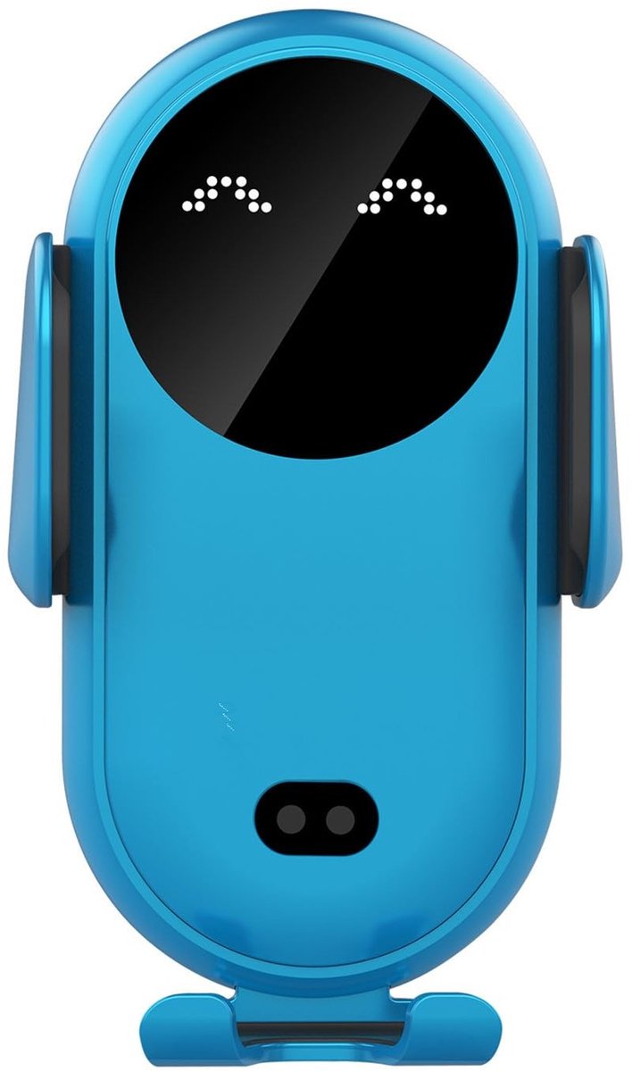 Dailygoods - Draadloze Telefoonhouder voor Auto met Oplaadfunctie
