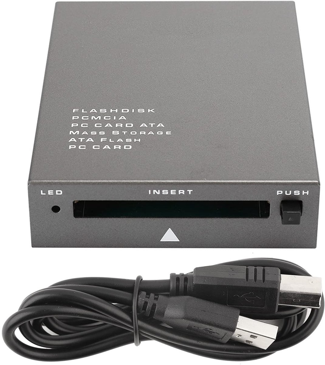 Dailygoods - USB 2.0 Kaartlezer voor PC en Externe Geheugenkaarten