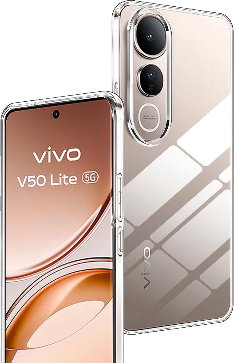 Dailygoods - Zachte TPU Hoes voor Vivo V50 Lite Telefoon