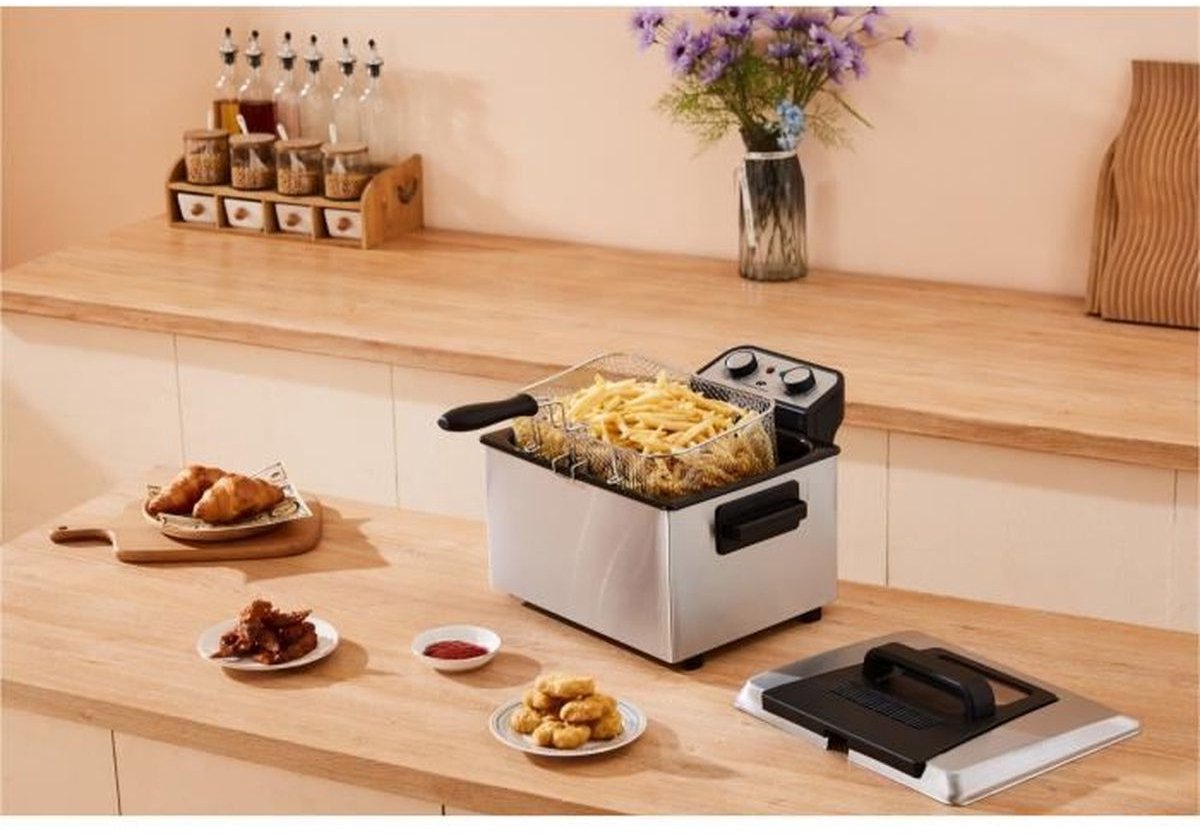 Friteuse - CONTINENTAL EDISON - CEFR5IN3P - 5 L - 3 manden