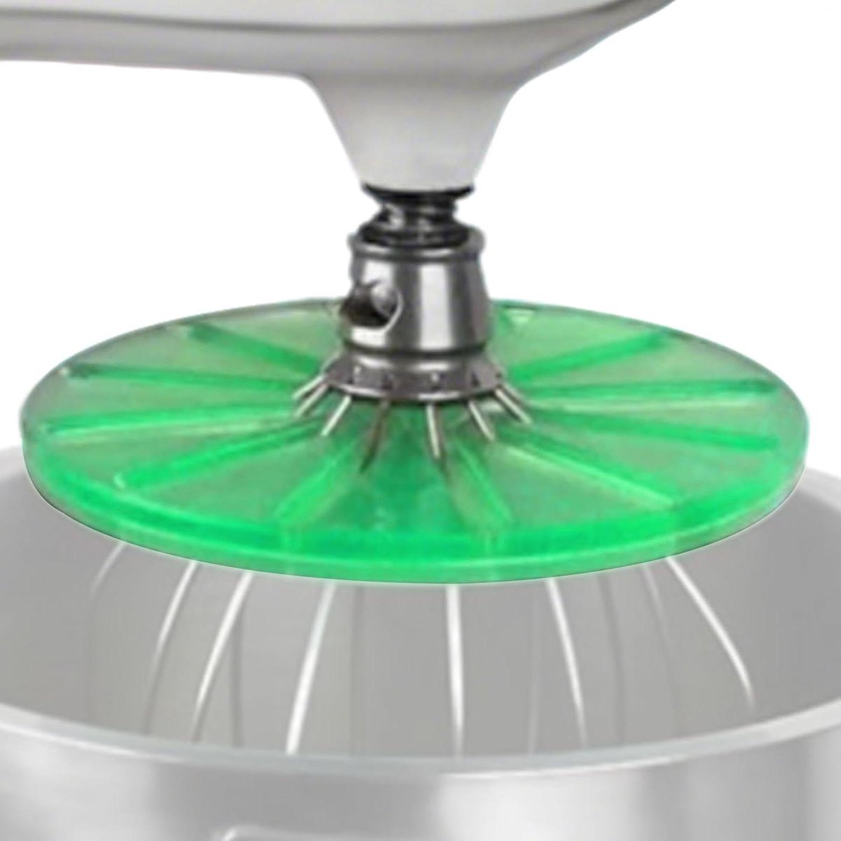 Spatbescherming voor 6-draads garde blender accessoires van ABS & thermoplastisch (ca. 14 5 x 14 5 cm) anti-spatdeksel voor mengkom schoon bakken en koken in privéhuishouden hote