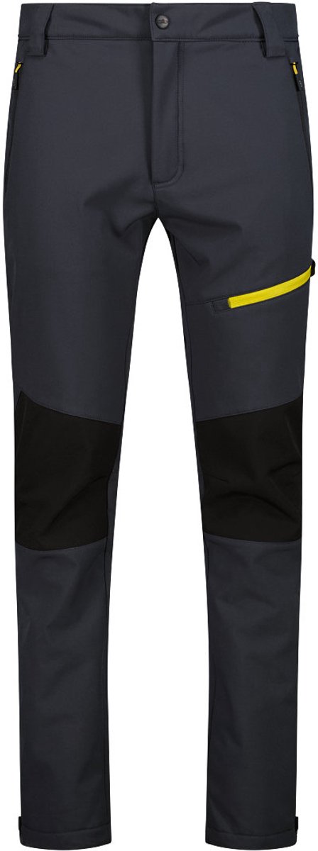 Slim-fit softshell broek CMP Antraciet