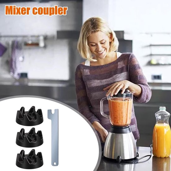 Blender Koppeling - Vervangend Onderdeel - Apparaat Repareren - Hoge Sterkte PP - 36mm Buitendiameter - Zwart van Blender — afbeelding 2