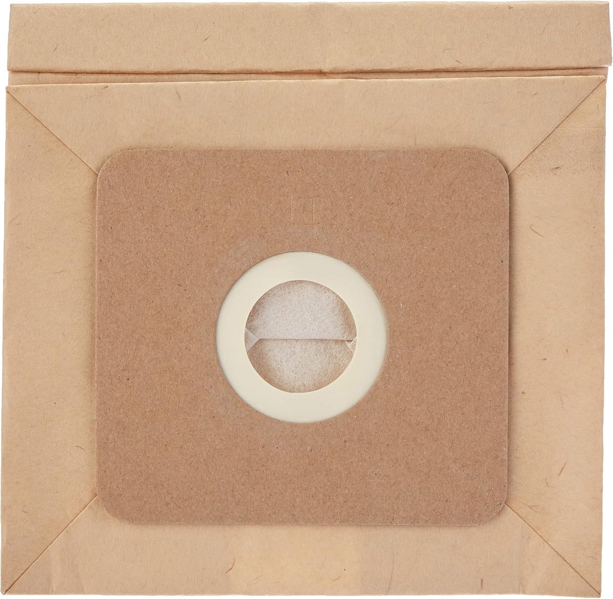 Stofzuigerzakken Eco Papier - Biologisch Afbreekbaar - Huishouden Schoonhouden - Dubbele Stabiliteit - 2 Liter - Houtkleur