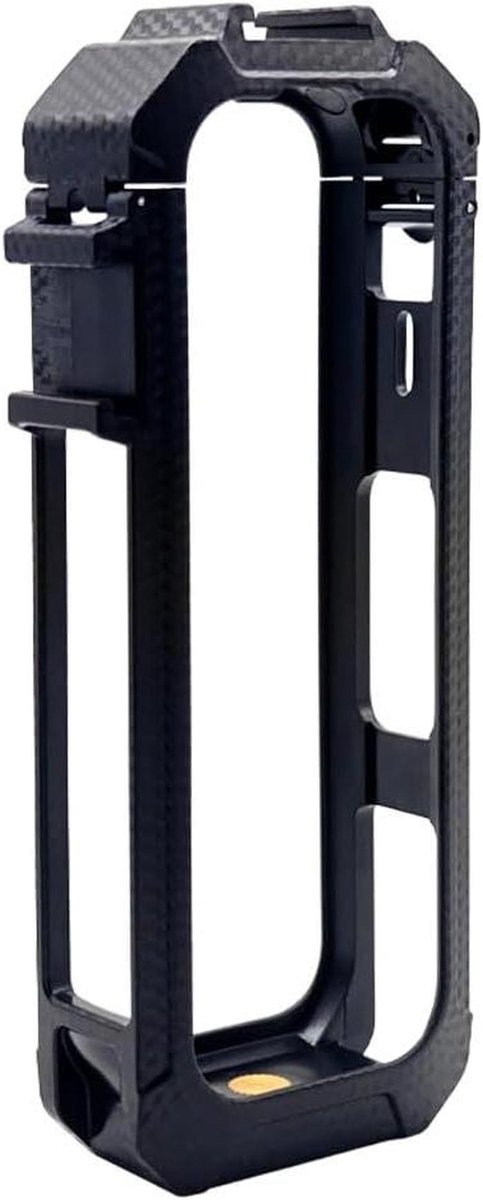 Beschermende Camera Behuizing - Actiecamera Frame - Veilige Opname - Dubbele Koude Schoen - 14 x 5.5 cm - Zwart