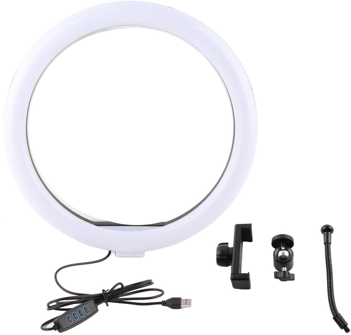 Cosensi - Dailygoods - 13 Inch LED-ringlicht met Telefoonhouder